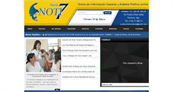 Desktop Screenshot of diarionoti7.com.mx